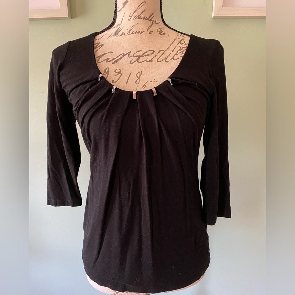 Women's WHBM 3/4 Sleeve Top Size XS